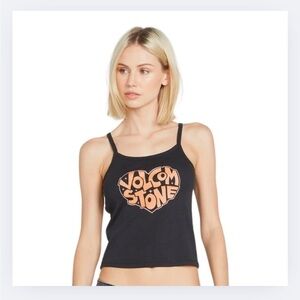Volcom Women's Black Tank Top